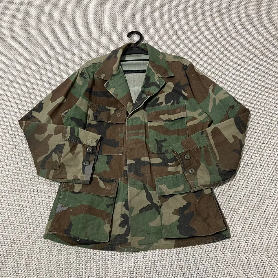 S 미군 밀리터리 카모 자켓 B.6939