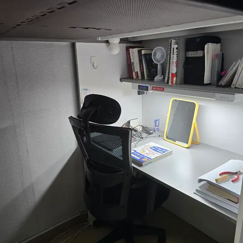 e스마트 하우스 독서실책상 벙커침대 풀세트