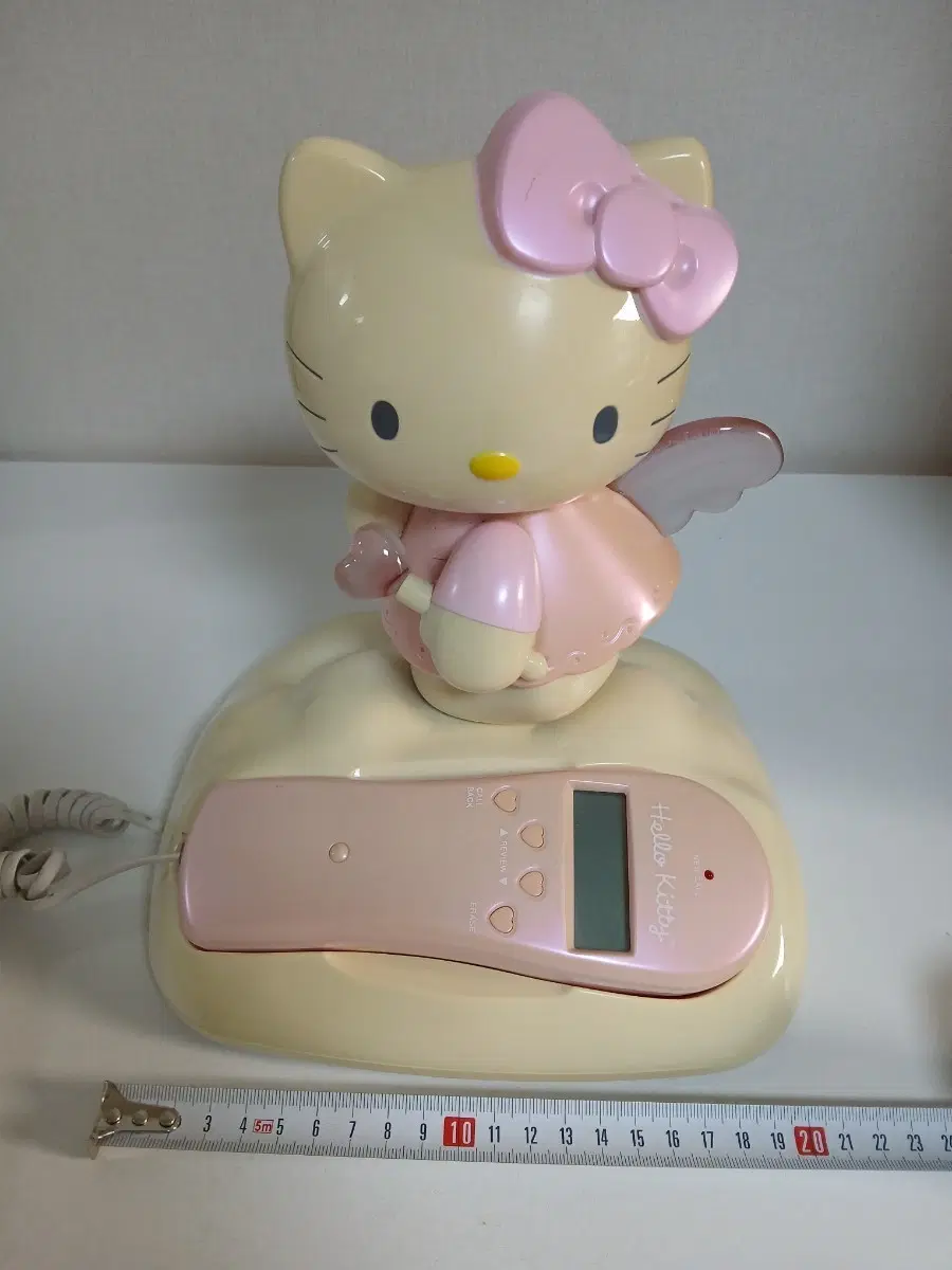 빈티지 산리오 헬로키티 천사 전화기