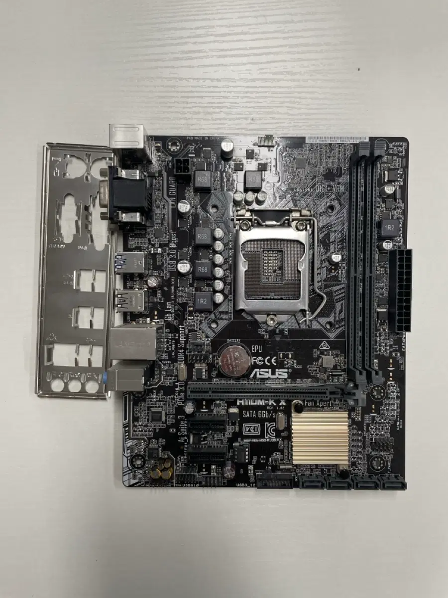 ASUS 메인보드 h110M-K X