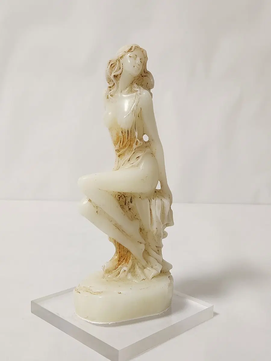 (천연옥) 백옥 아름다운 여신 늪이19.2cm폭7.9cm 중국도자기