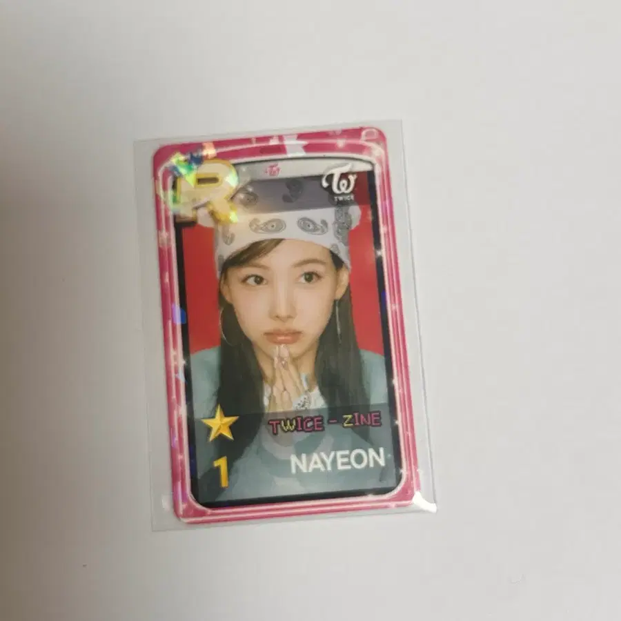 트와이스 나연 슈스제 일본 팝업 포카