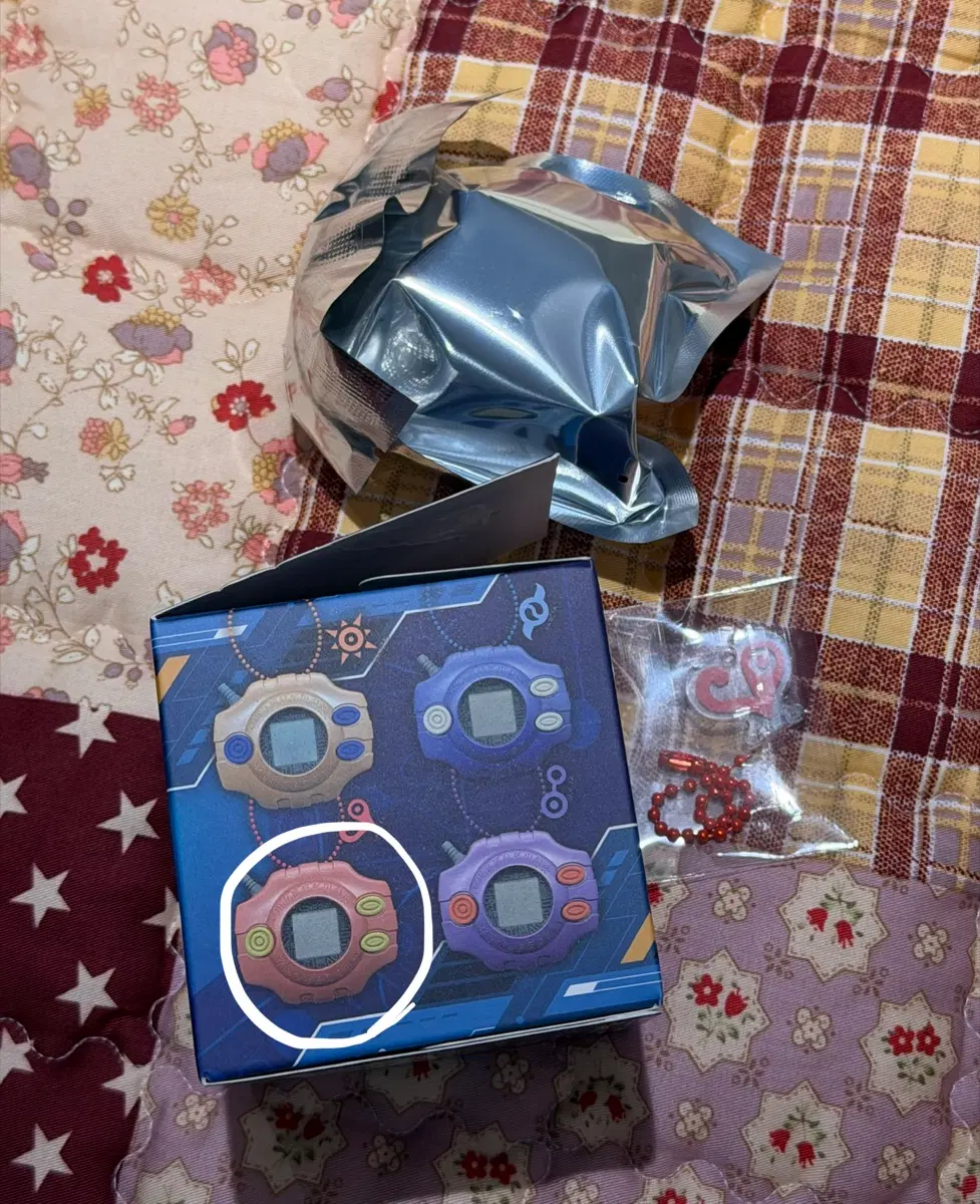 디지몬 어드벤처 디지바이스 피규어 키링 (소라)