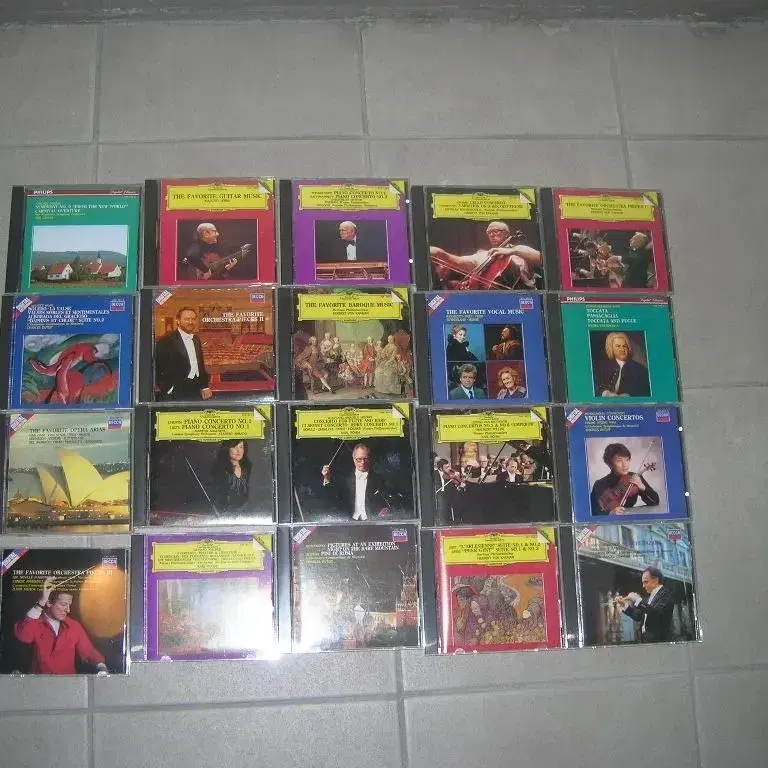 일본 Polydor 제조 클라식 CD 존집 30장