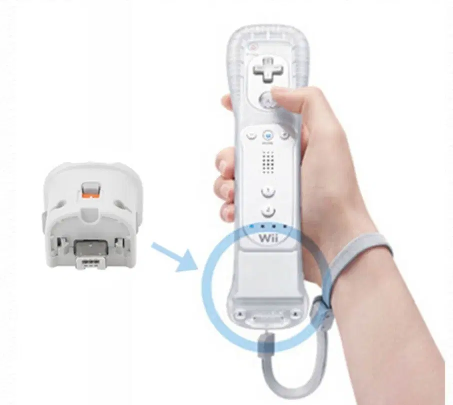 닌텐도 Wii 모션플러스 정품 어댑터와 리모컨 커버 (여러 개) 닌텐도위 위모컨 자켓