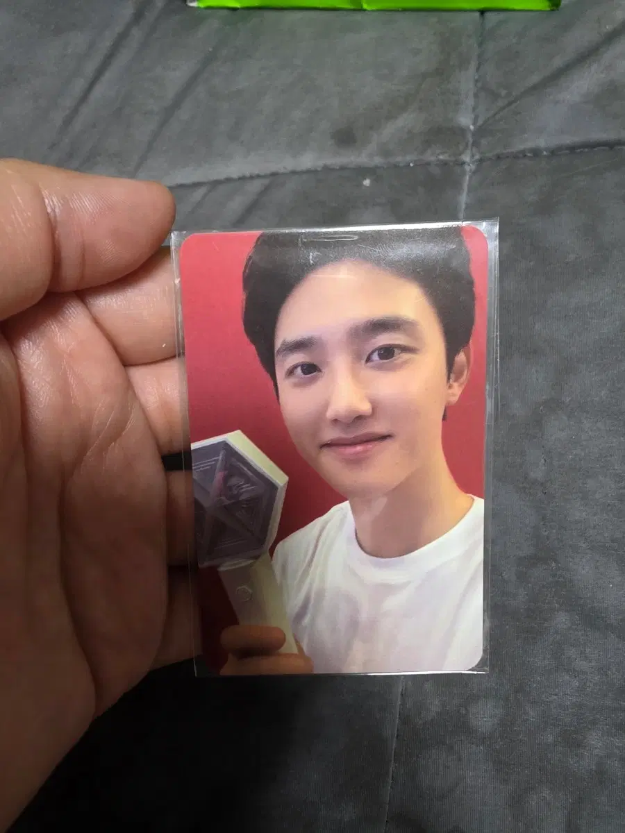 Exo lightstick poca photocard sehun, d.o.