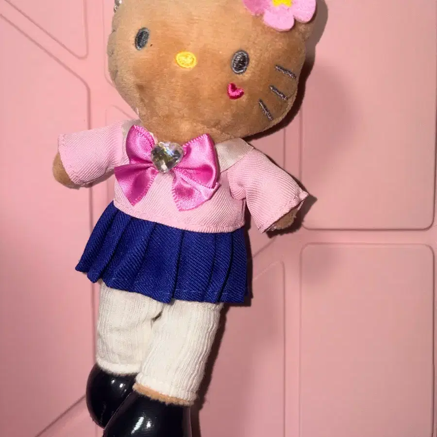 키티 인형키링