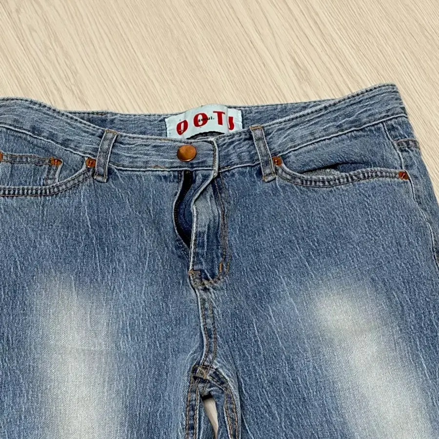 Ootj 연청 링클 부츠컷