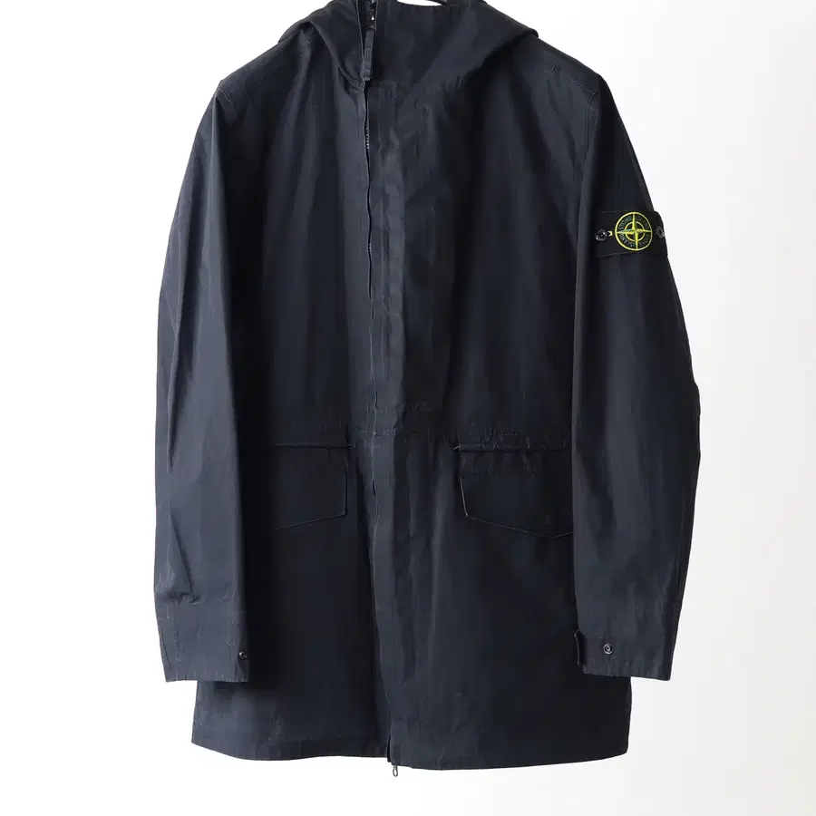 스톤아일랜드 수피마 코튼 후드자켓 블랙 L팝니다.