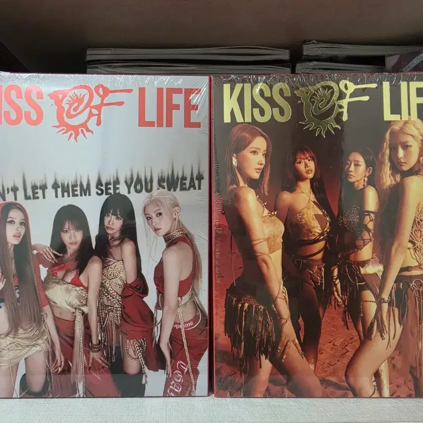 （2枚セット）キオフ未開封アルバムSWEATキスオブライフKISS OF LIFE KIOF