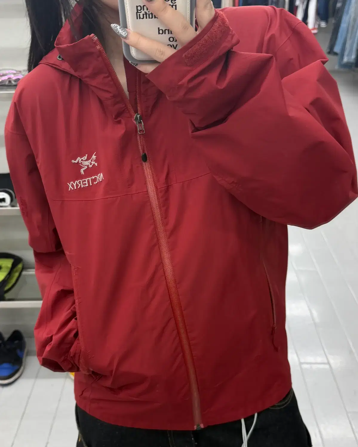 (M) 아크테릭스 레드 베타 SL 고어텍스  재킷