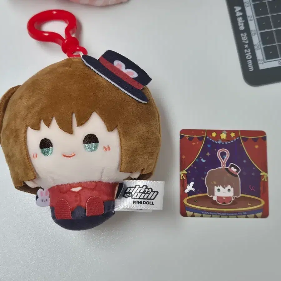 명탐정코난 미니돌 마술사 블라인더 인형 하이바라 아이 홍장미 양도