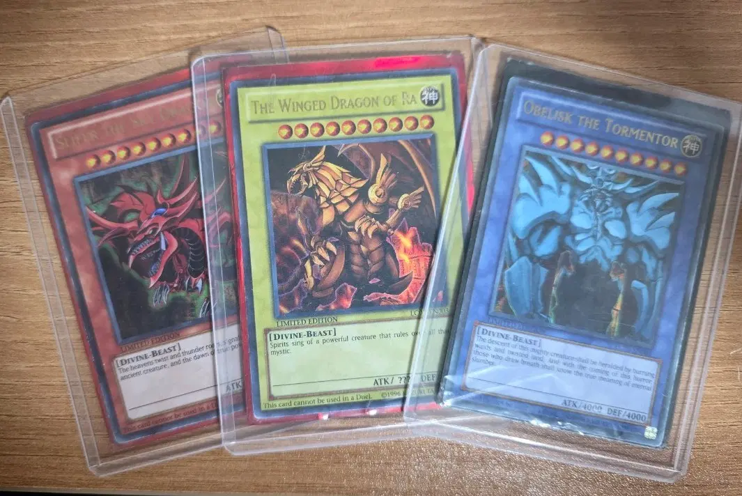유희왕 삼환신 (오벨리스크, 오시리스, 라) Yugioh