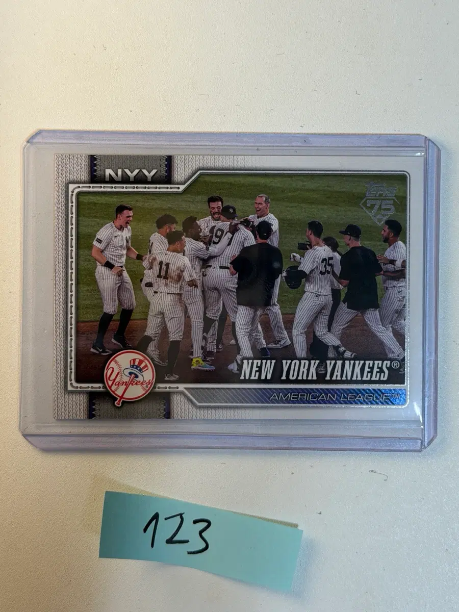 뉴욕 양키스 2026 팀 카드 Topps MLB 야구카드