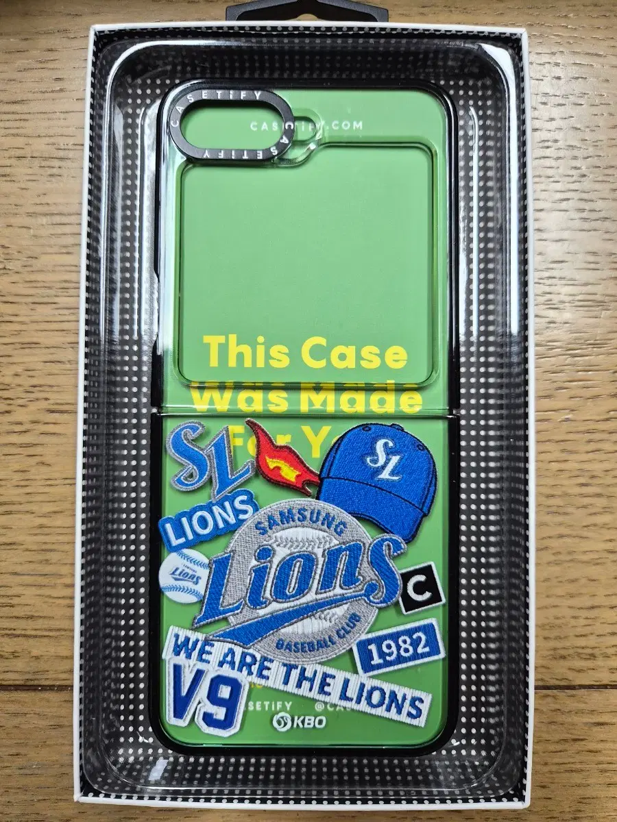 삼성 라이온즈 CASETiFY 갤럭시 Z플립6 폰케이스