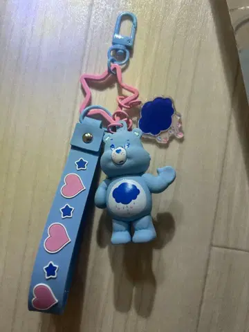 케어베어 스트랩 파란색 약 15cm