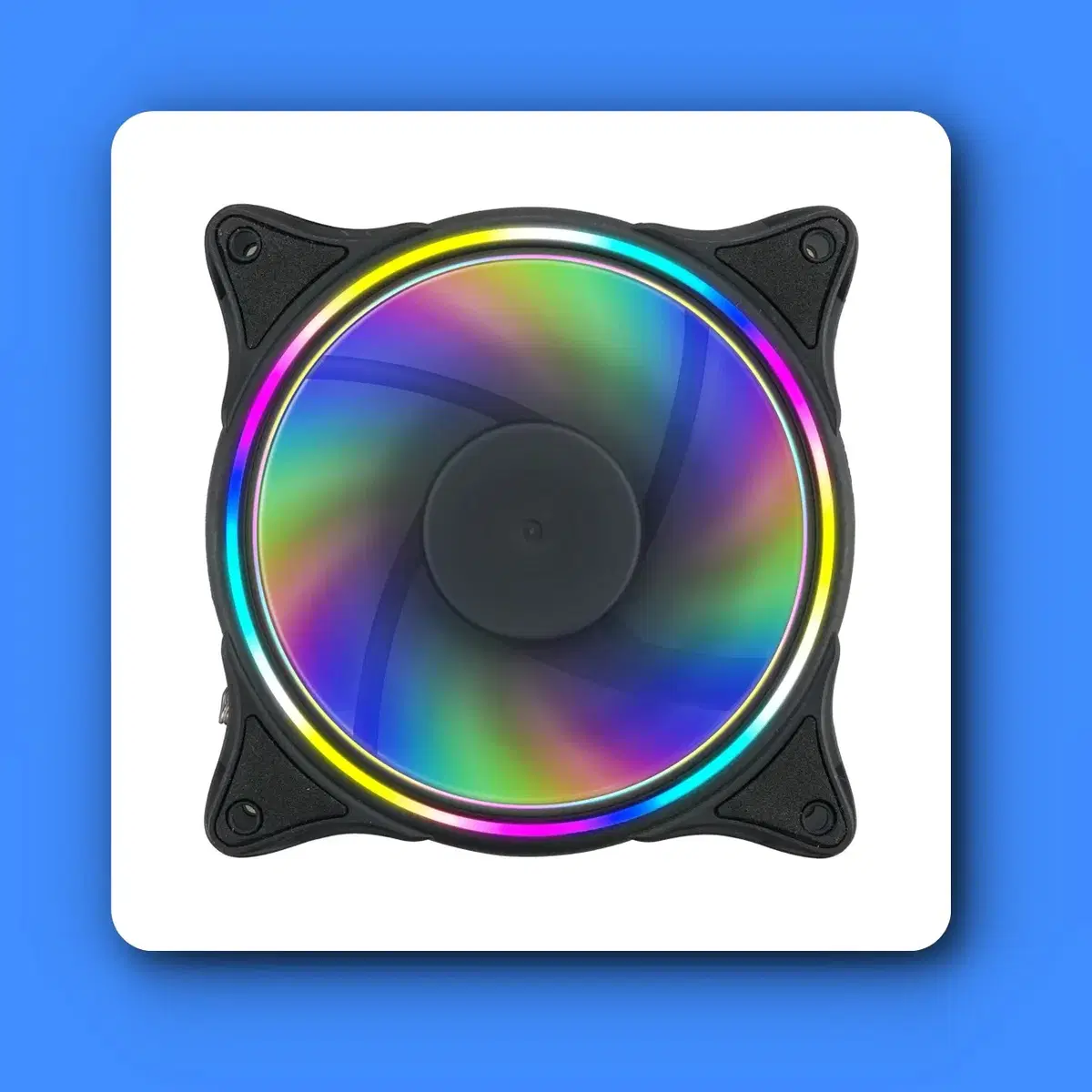 [딜러직판가/새상품]120mm LED 케이스 쿨링팬