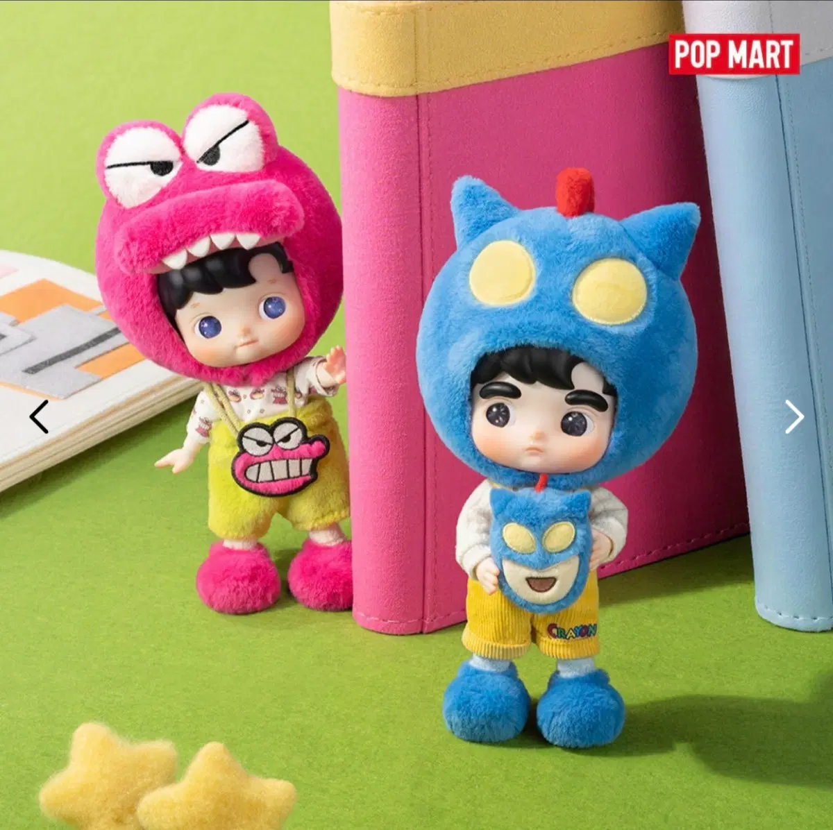 하치푸푸 짱구 못말려 시리즈 1/8 BJD 액션가면