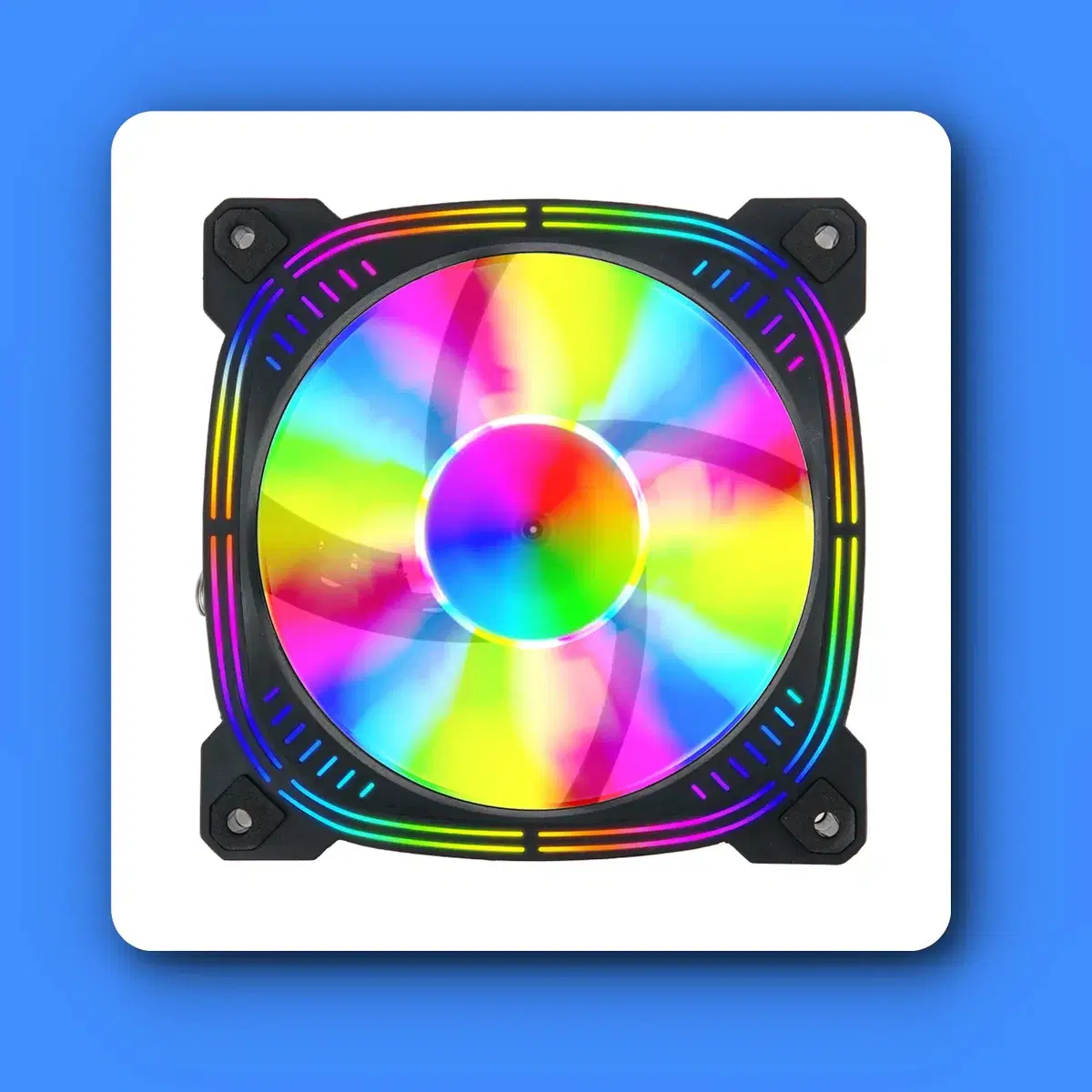 [딜러직판가/새상품]120mm LED 케이스 쿨링팬