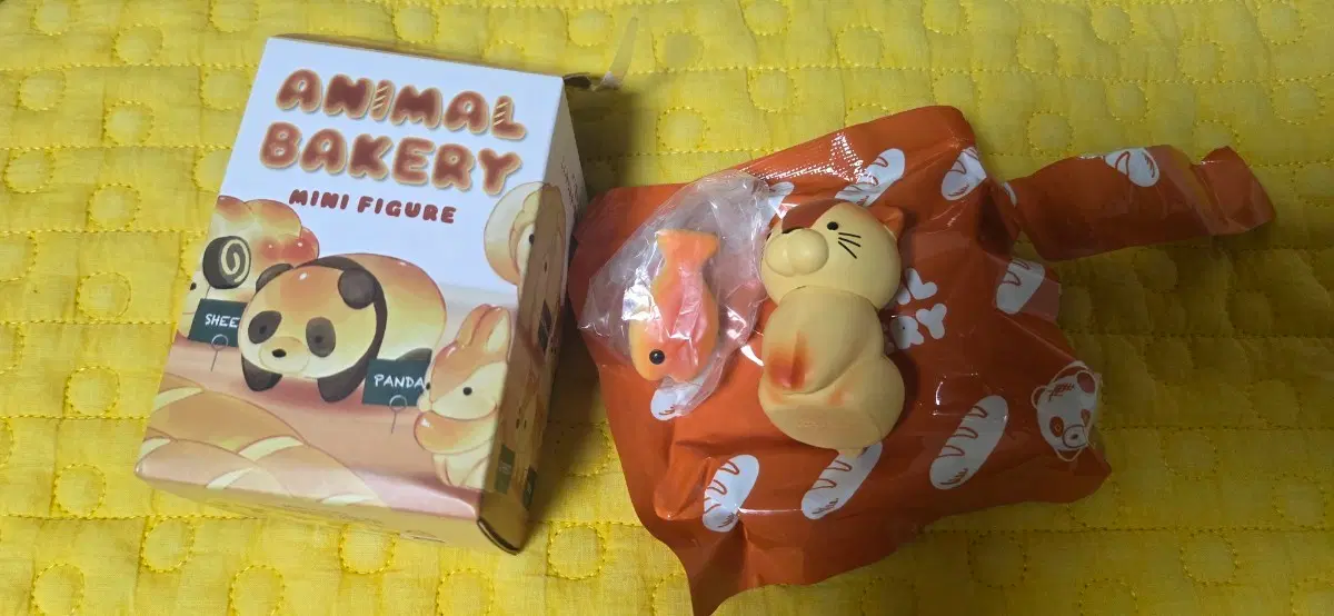 [교환판매]애니멀 베이커리 1탄 ANIMAL BAKERY 미니 피규어 고양이