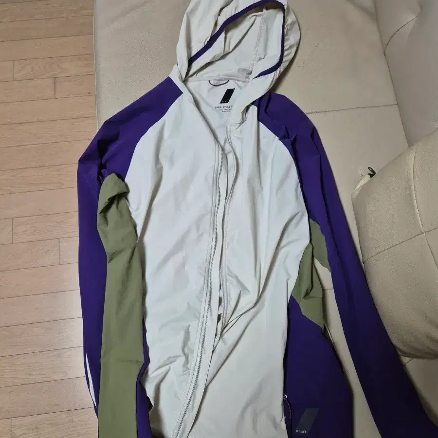 자라 애슬레저 후드 집업 자켓