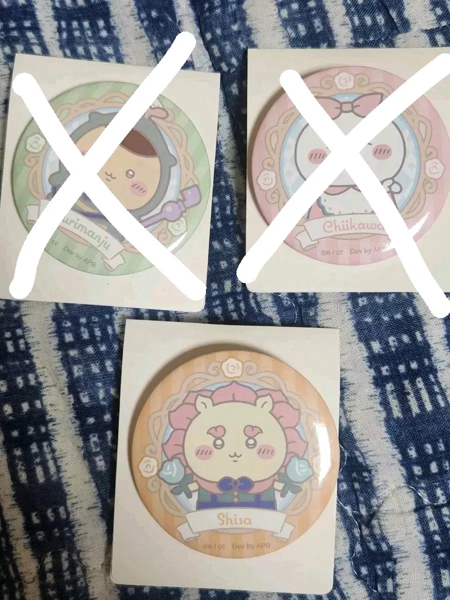 치이카와 포켓 앨리스 캔뱃지 시사