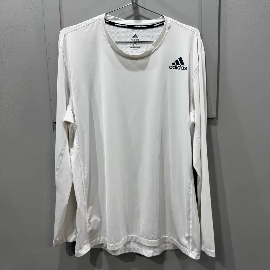 3XL 아디다스 테크핏 트레이닝 기능성 롱슬리브 긴팔 티셔츠