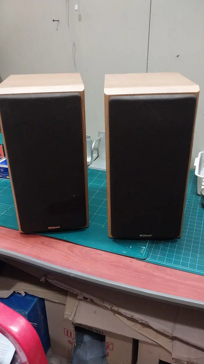 상태 양호한 태광 쾨헬 TSP-330A 3웨이 북쉘프 스피커