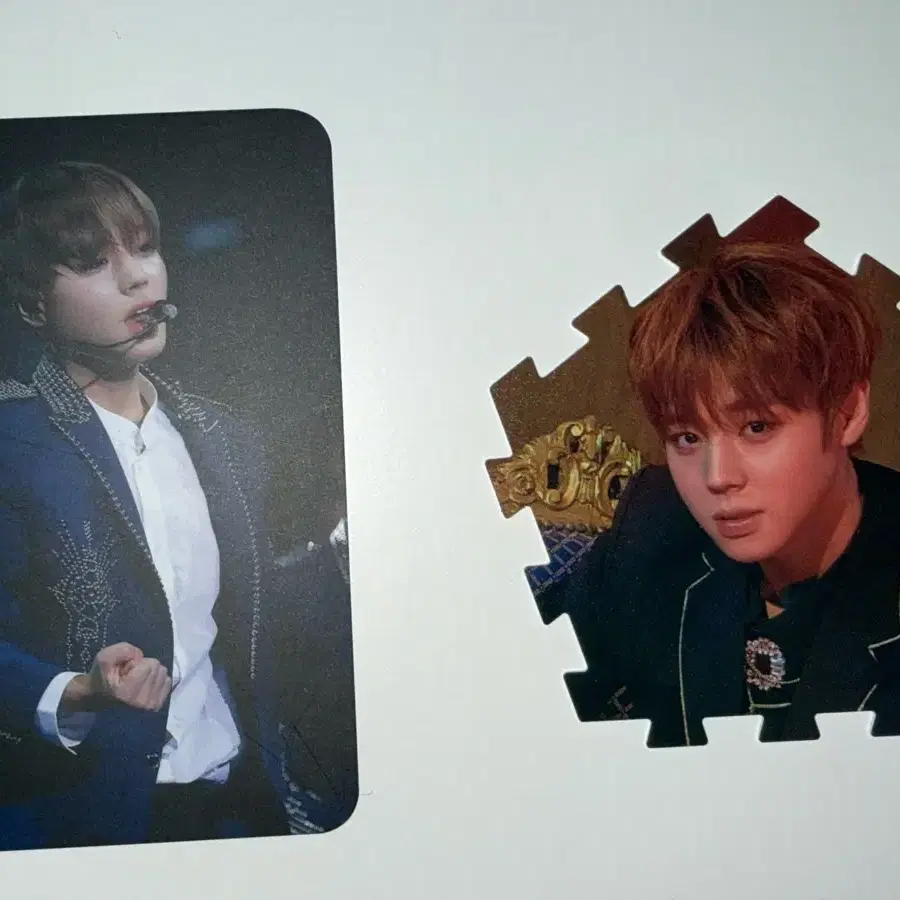 박지훈 포토카드 2종 (약속해요 앨범 공굿 + 비공굿)