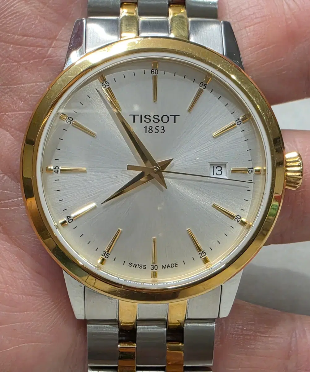 티쏘 클래식 드림(Tissot Classic Dream) 쿼츠 콤비 시계