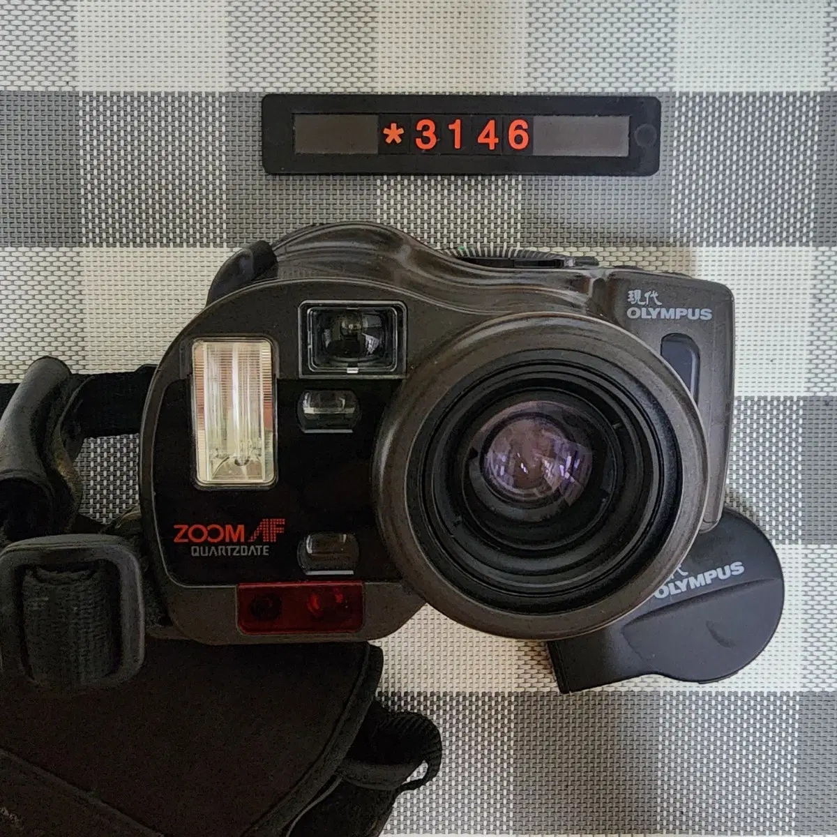 현대올림푸스 AZ-330 슈퍼 줌 필름카메라 파우치포함
