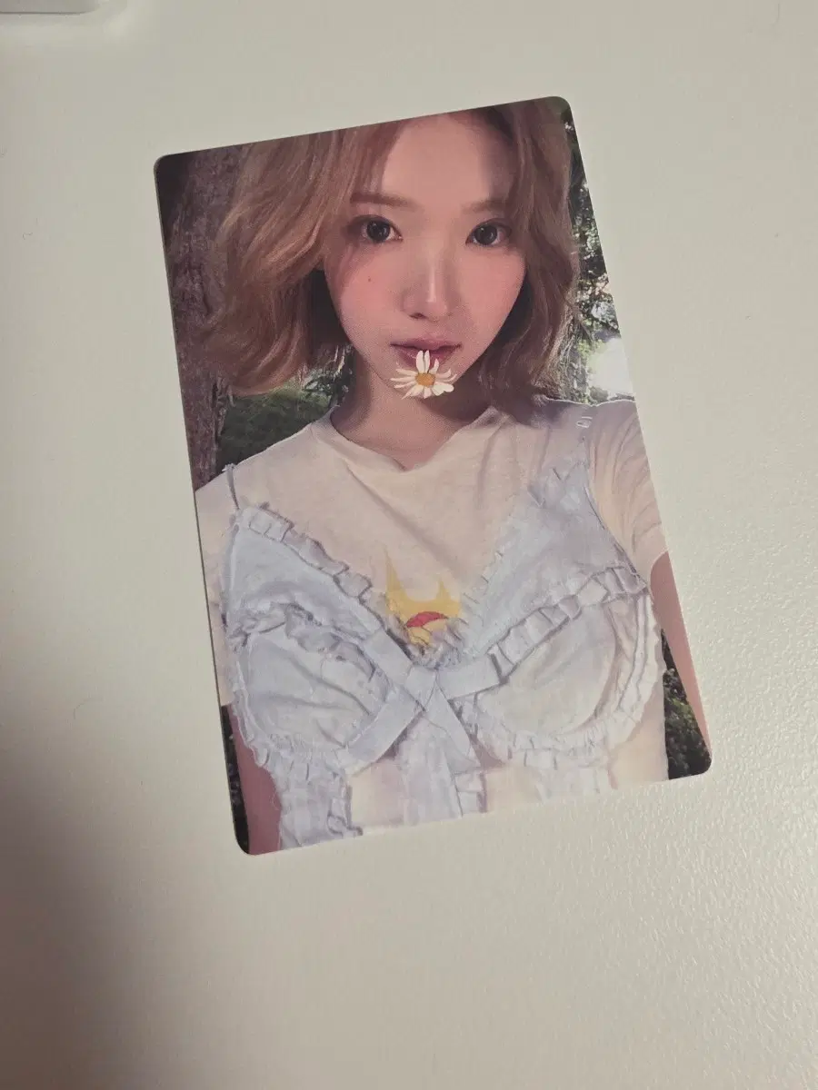 하투하 지우 아이코닉 하트 c버전 포카 양도