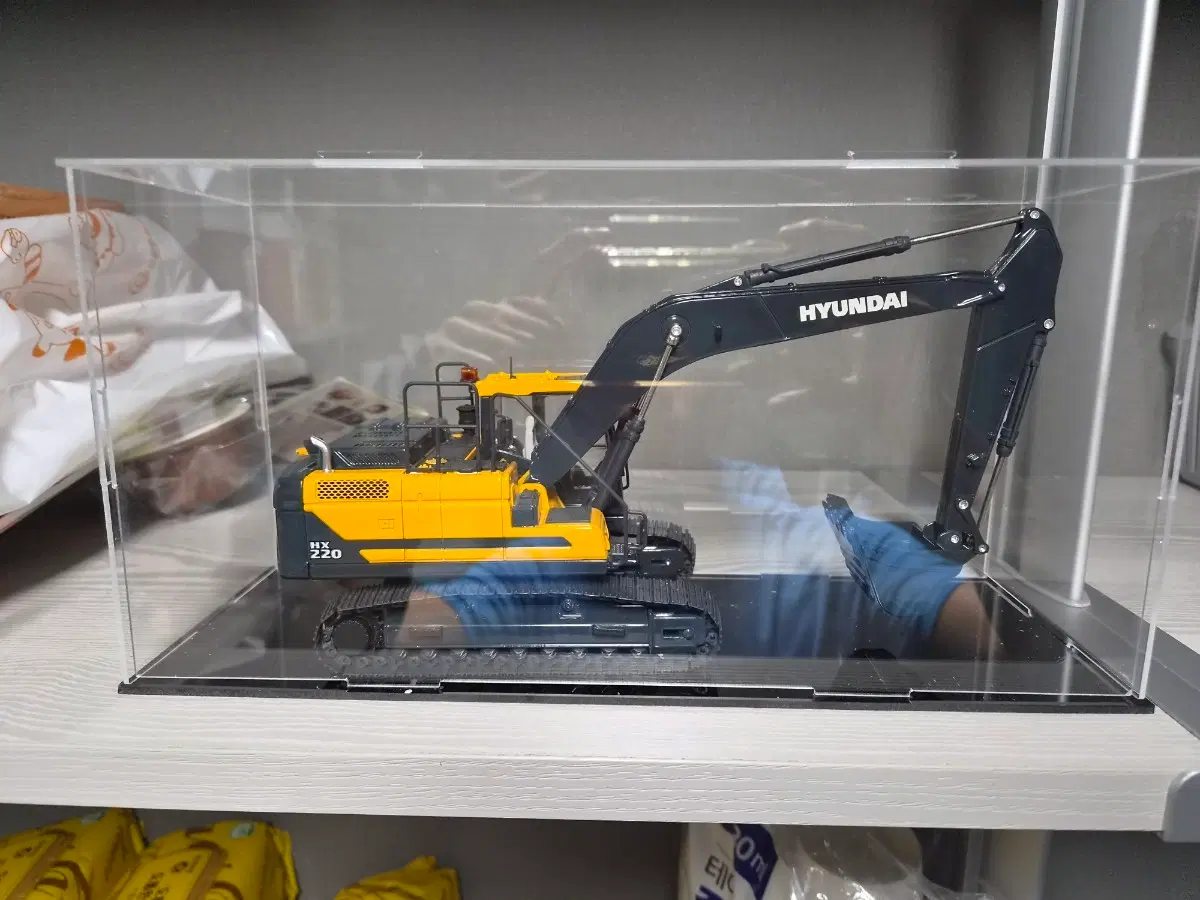현대 HX220 굴삭기 모형(다이캐스트)