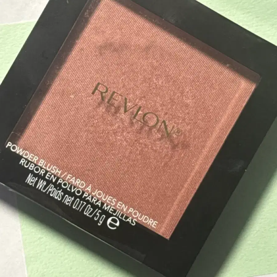 레브론 블러셔 너티누드 (Revlon powder blush 006 Naughty Nude) 레블론