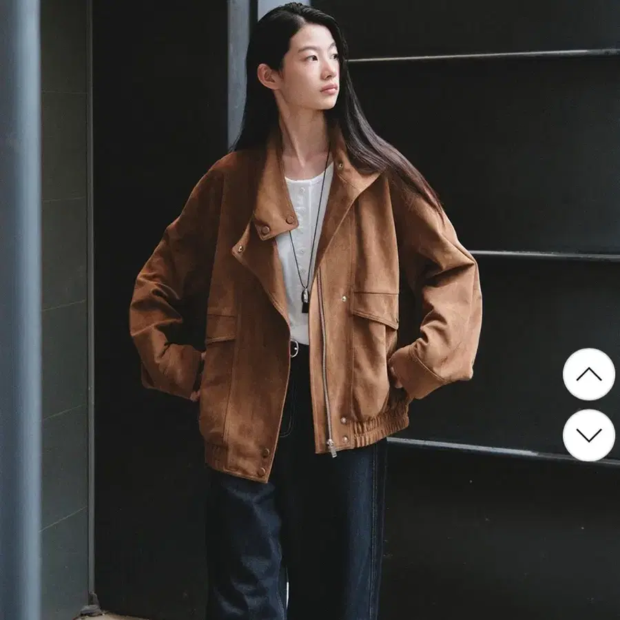 <새상품> 테누브 스웨이드 자켓 브라운 판매합니다