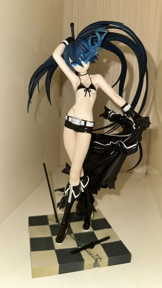 블랙록슈터 Black Blade ver 1/8 스케일 피규어 고전 미소녀 피규어 /블랙록슈터 블랙 블레이드 피규어