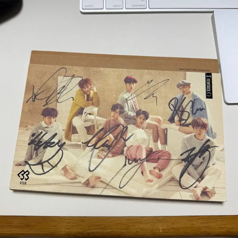 비투비 친필싸인 7th mini album