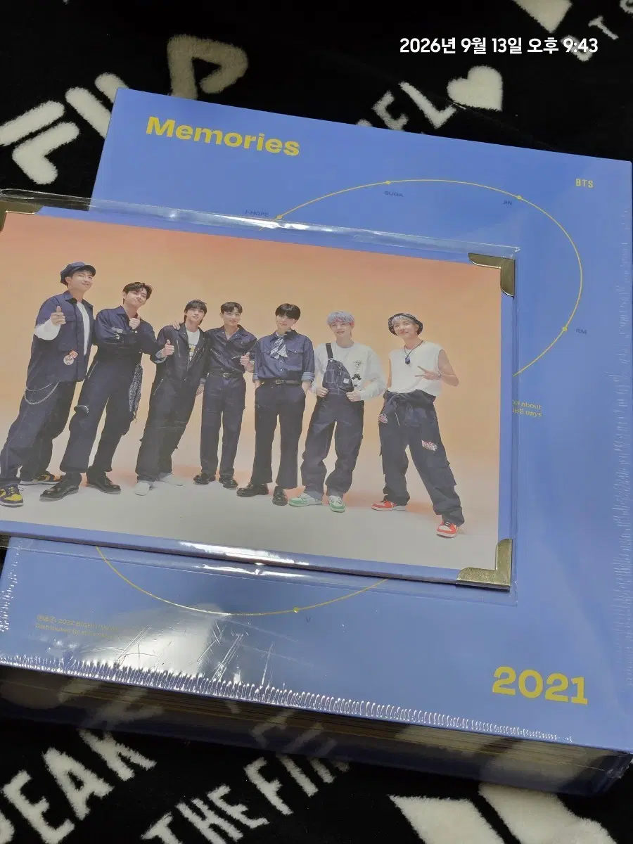 방탄 공식 2021 메모리즈 디비디 dvd 특전포함(미개봉)