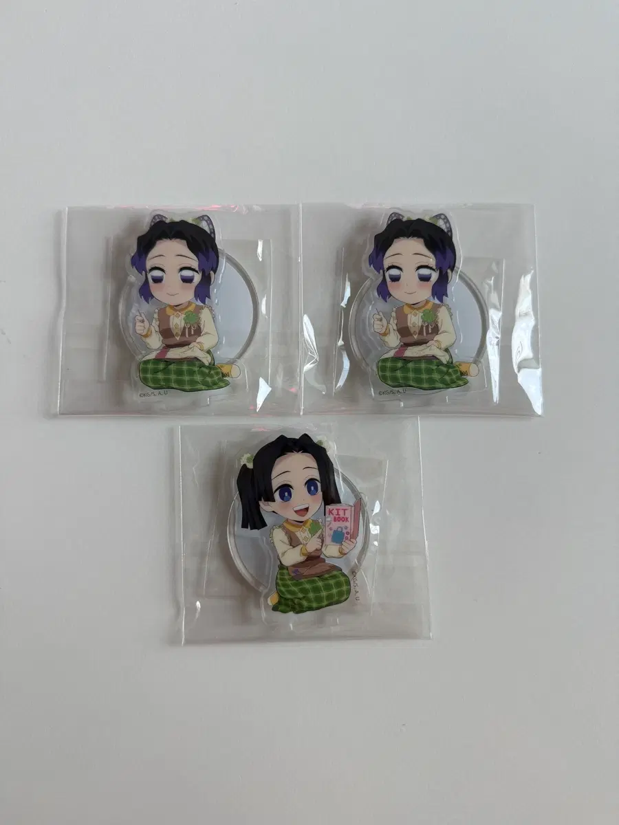 귀멸의 칼날 유포테이블 핸드메이드클럽 랜덤아크릴 시노부,아오이