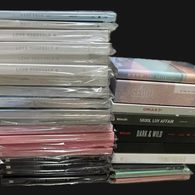방탄 앨범 처분(포카 포함)
