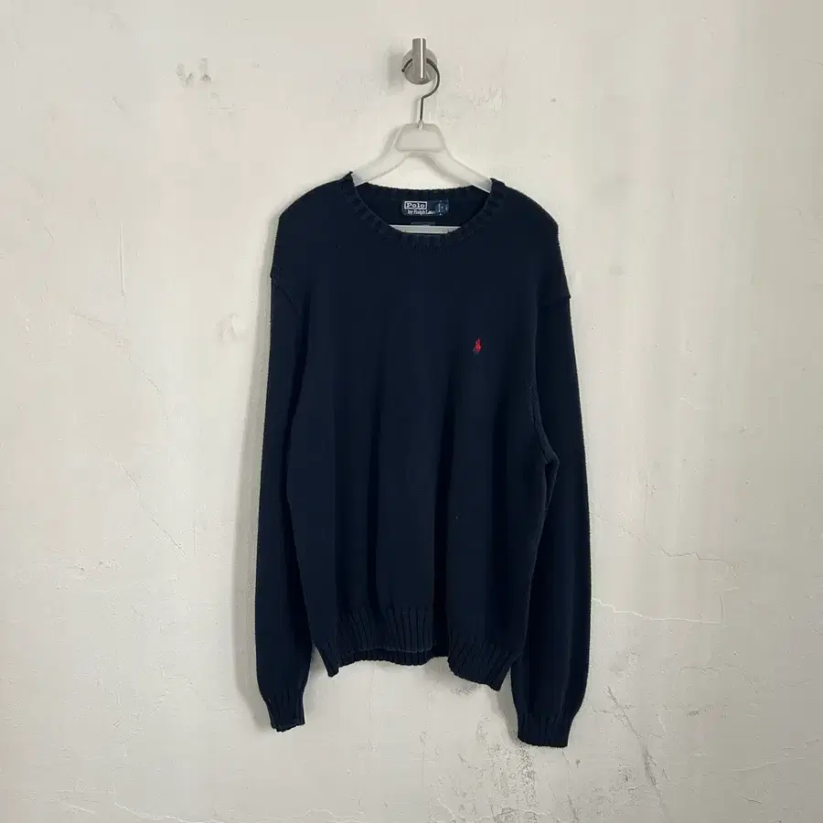Polo Ralph Lauren 네이비 코튼 니트