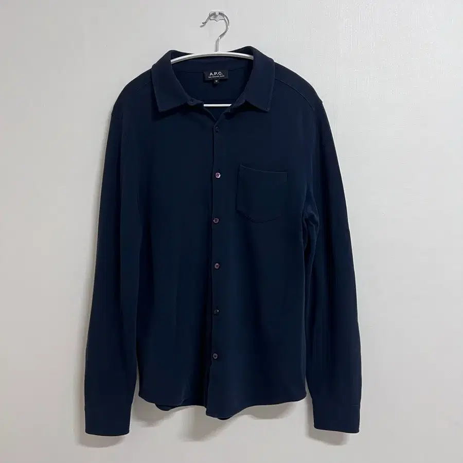 A.P.C 네이비 셔츠