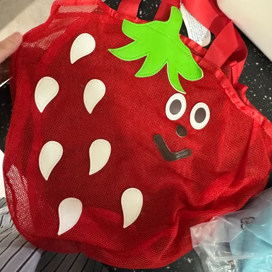 글라디 딸기 그물 가방
