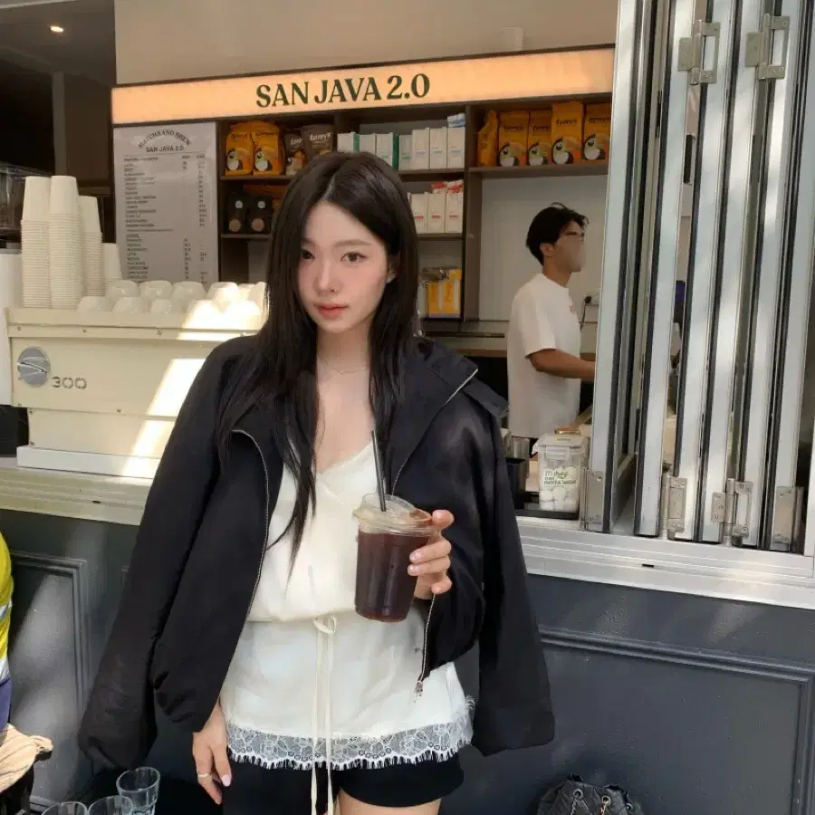로웰마켓 node 블루종 자켓