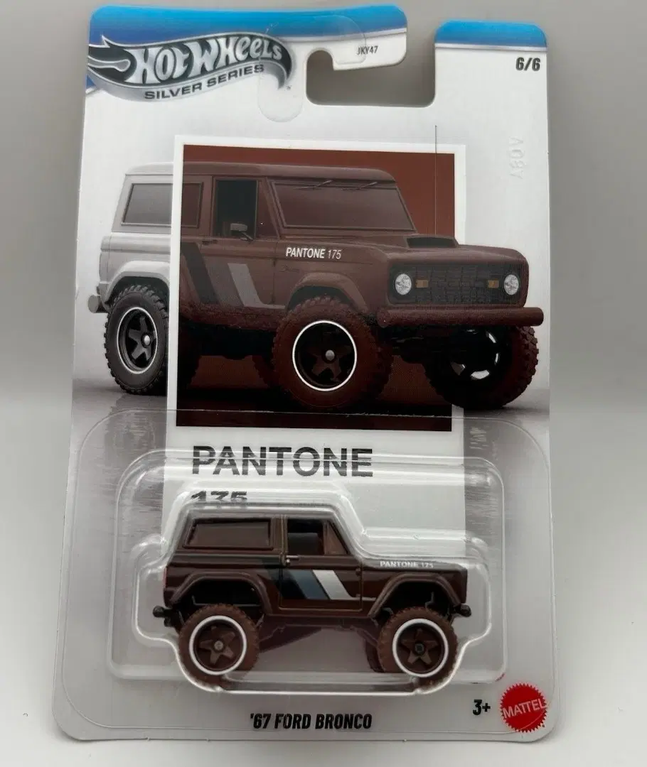 (미개봉)핫휠 체이스 PANTONE Ford Bronco 포드 브롱코