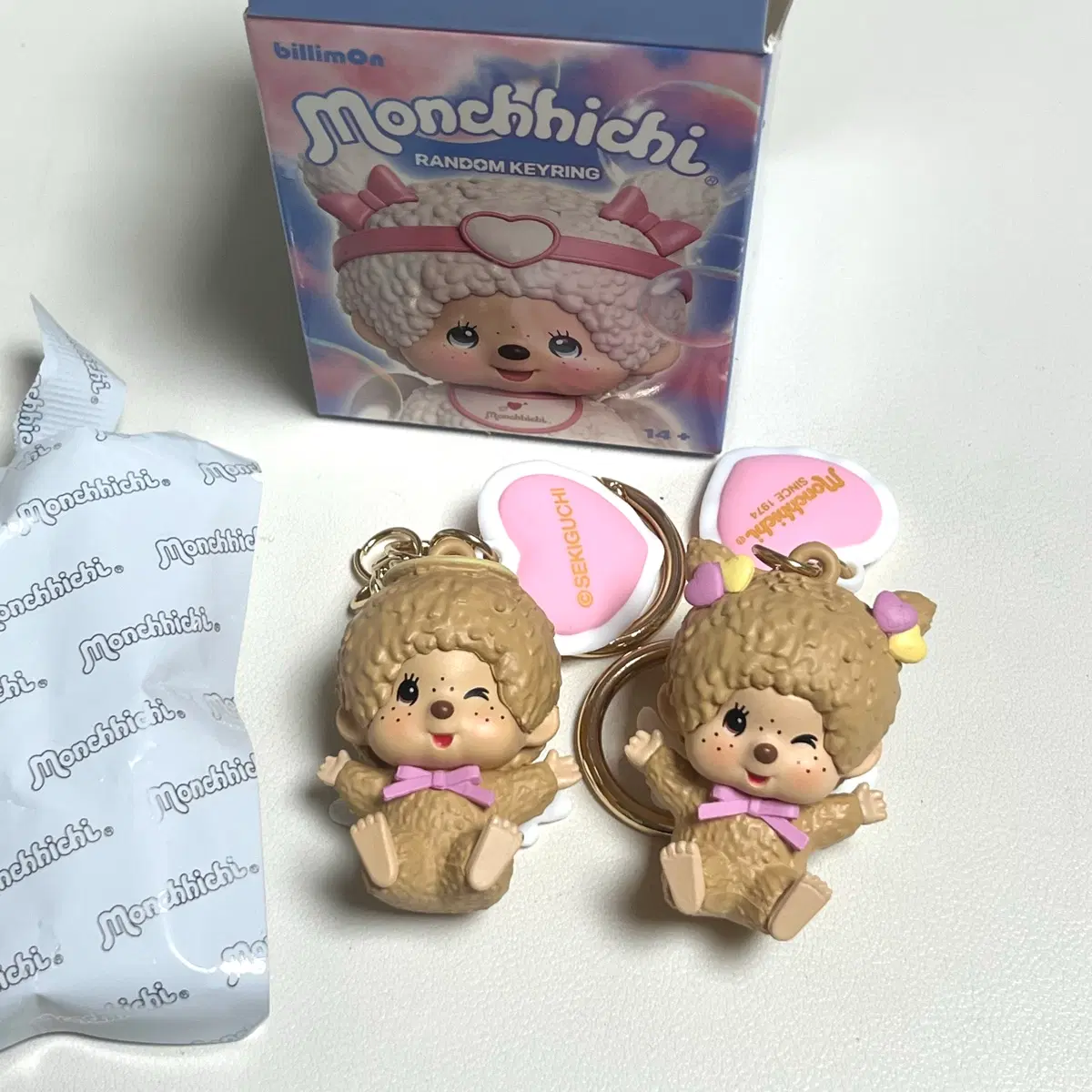 gs25 몬치치 해피엔젤 키링 남아 여아 일괄양도