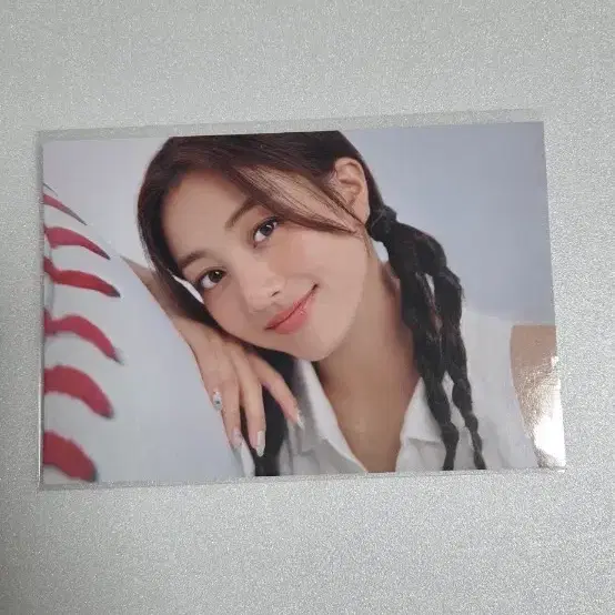트와이스 9주년팝업 지효 엽서