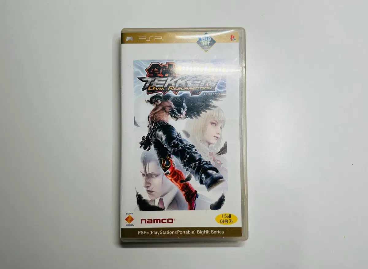 소니 PSP 철권 다크 리저렉션 한글 정발판 빅히트판 UMD 타이틀 판매 (3005)