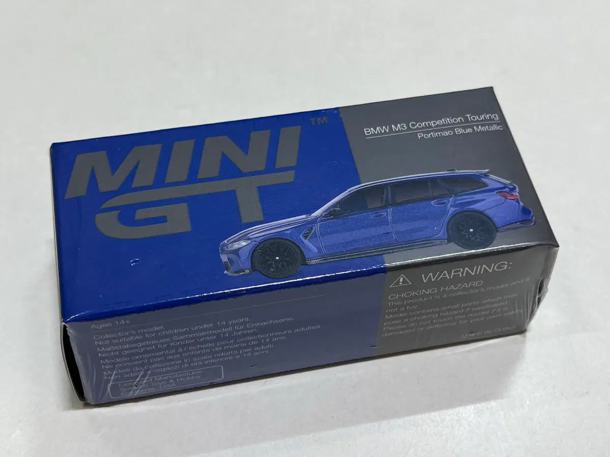 미니지티 BMW M3 컴페티션 투어링 포르티마오 블루 메탈릭