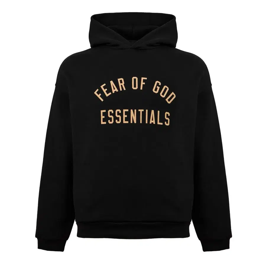 [새상품] 피어 오브 갓 에센셜 (Fear Of God Essentials) 플리스 후드 블랙 2XS / XS / S / M / L